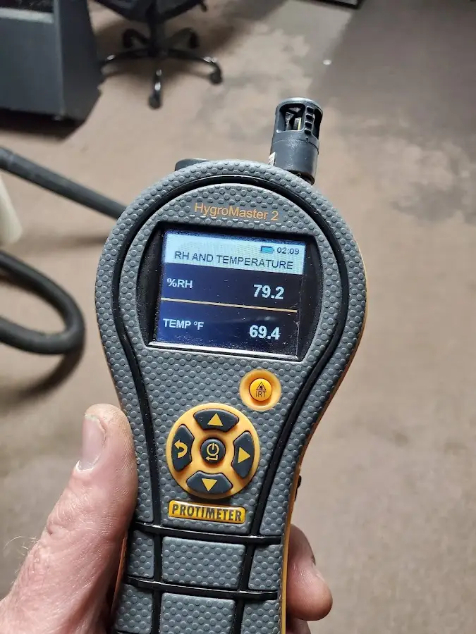 Moisture meter humidity assessment for Fire & Smoke Damage Restoration in Clementon